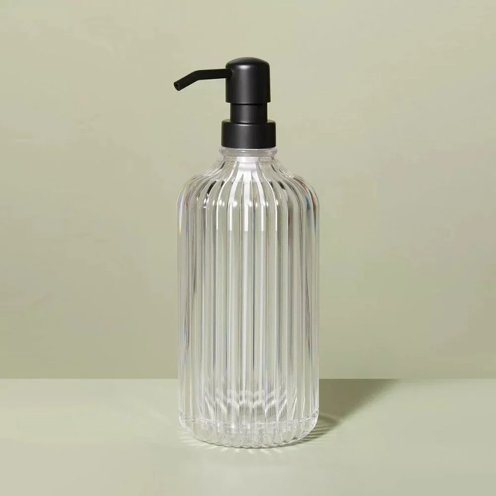 Fluted Acrylic Shower Dispenser -‎ Hearth & Hand Magnolia, Target 2023